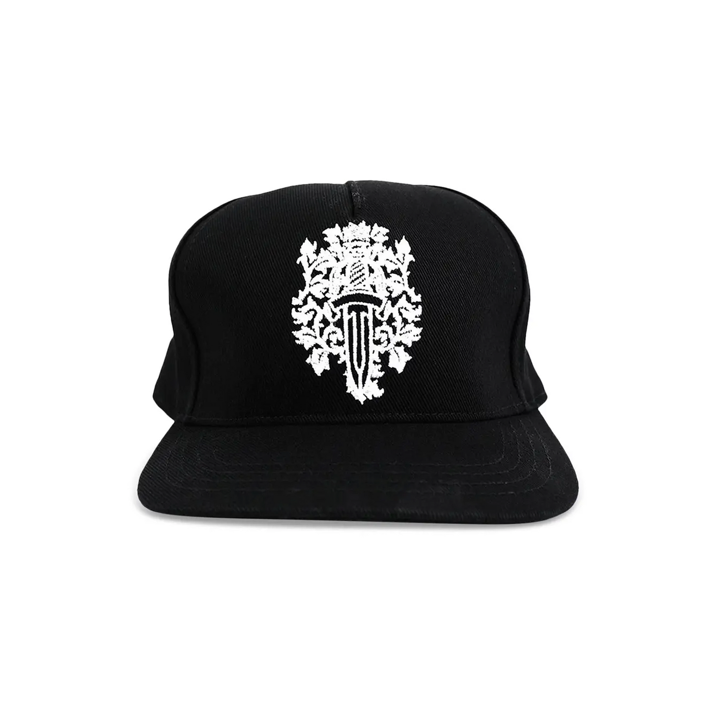 Chrome Hearts Dagger Denim Baseball Hat Black/White