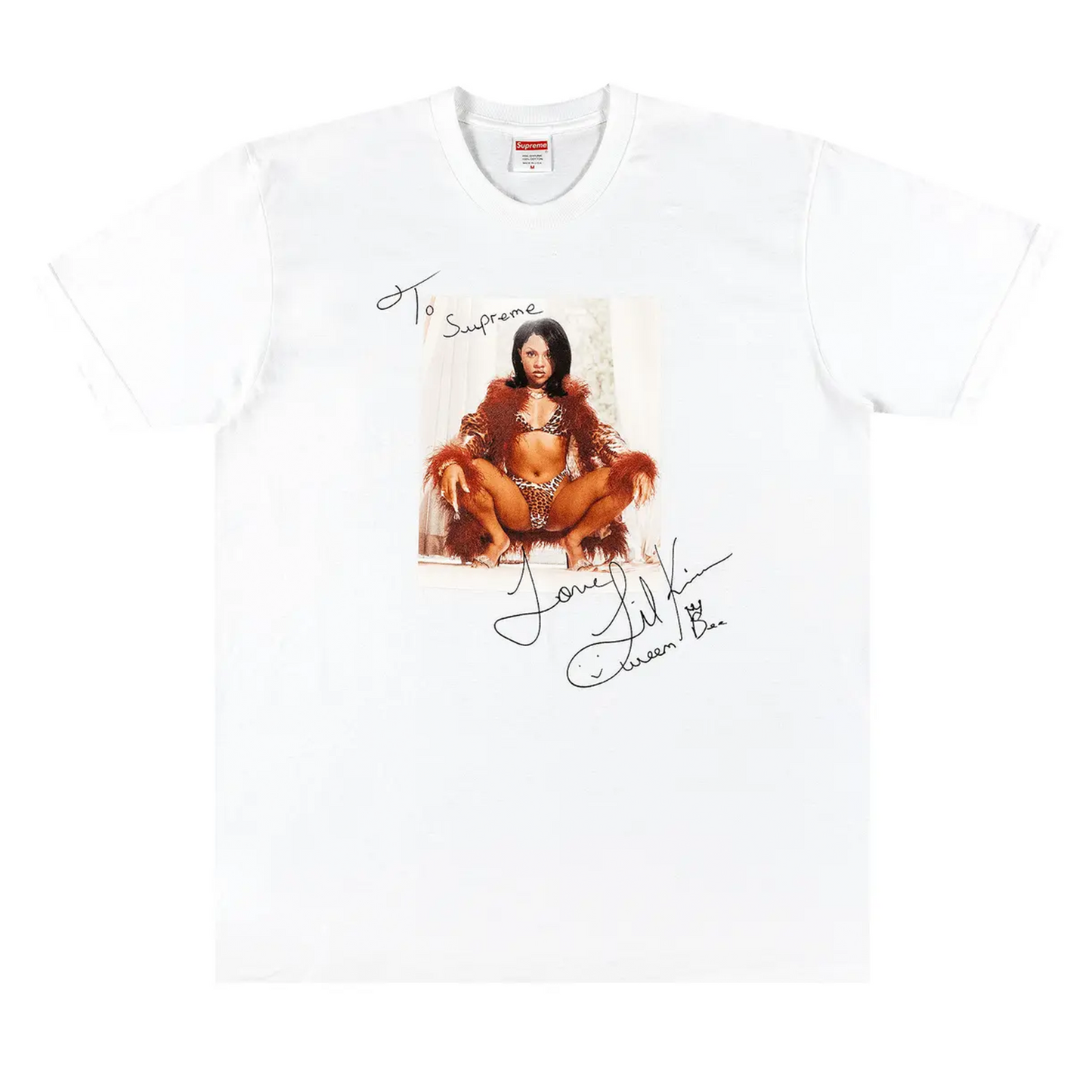 Supreme Lil Kim Tee White