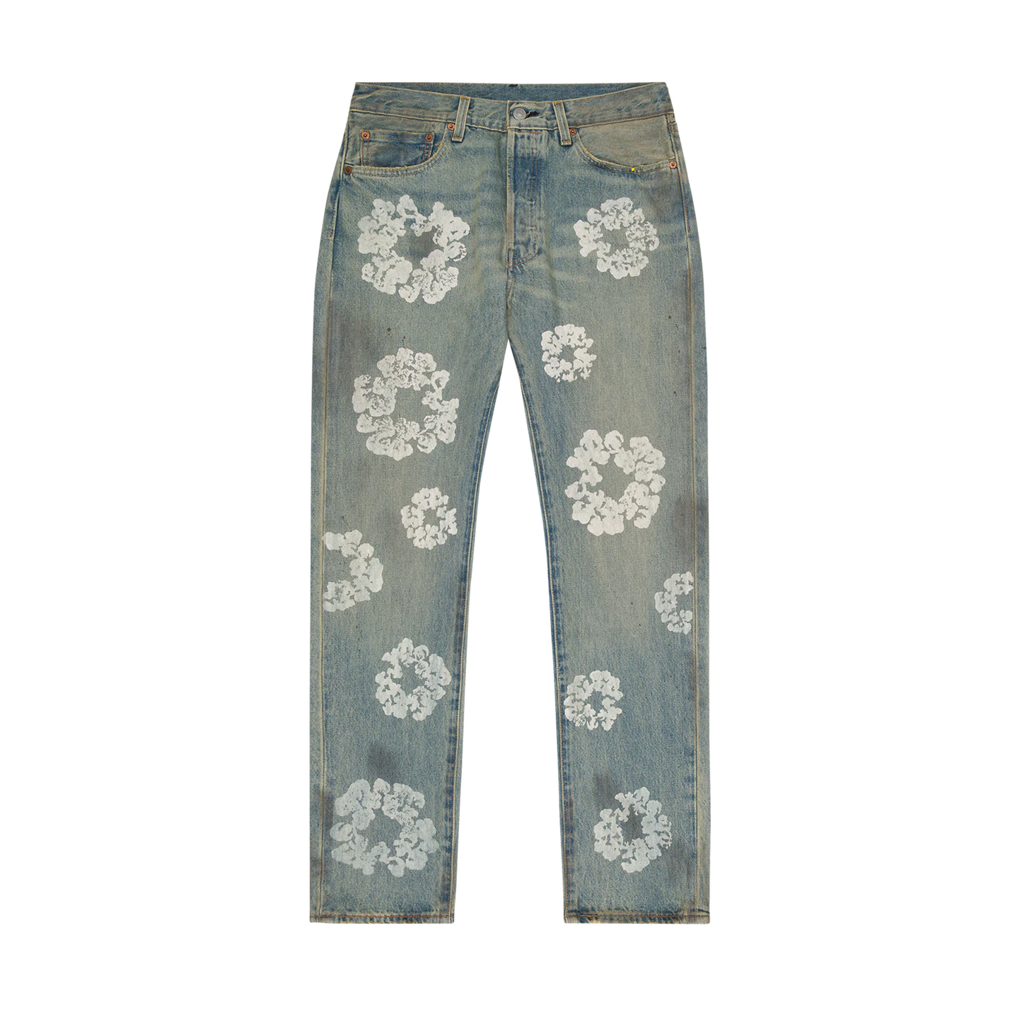 Denim Tears Dirty Wash Wreath 501 Light Wash