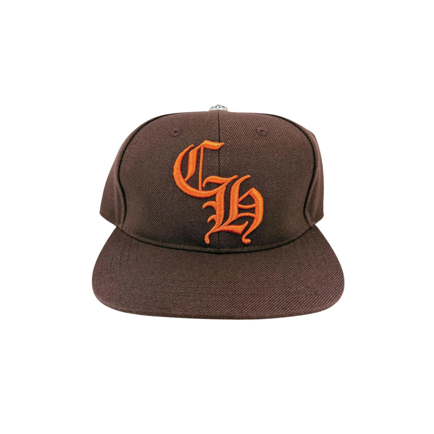 Chrome Hearts CH Baseball Cap Brown/Orange
