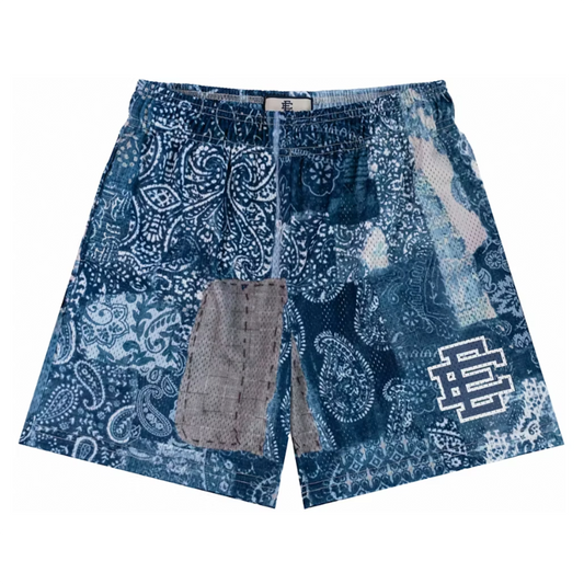Eric Emanuel EE Basic Short (SS24) Blue Paisley