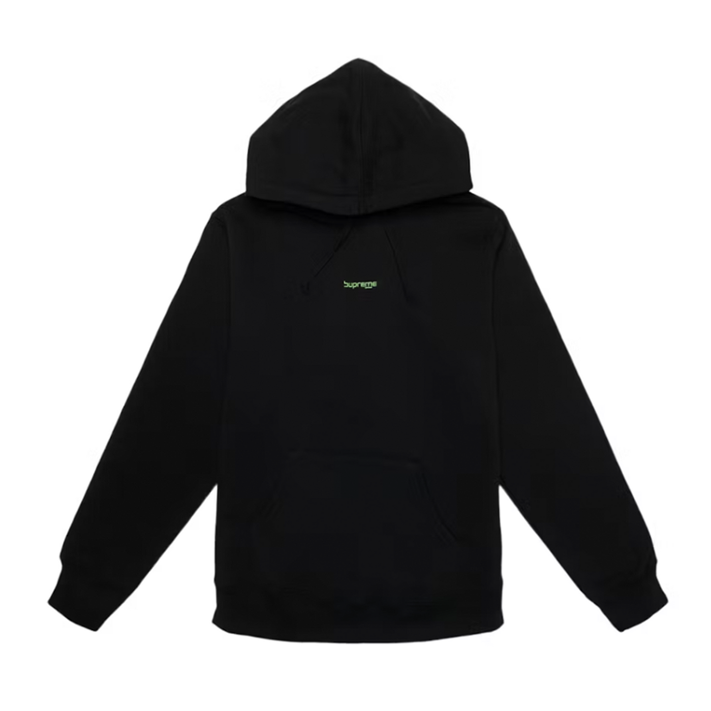 Supreme Digital Logo Hooded Sweatshirt Black [USED] - L (Used)
