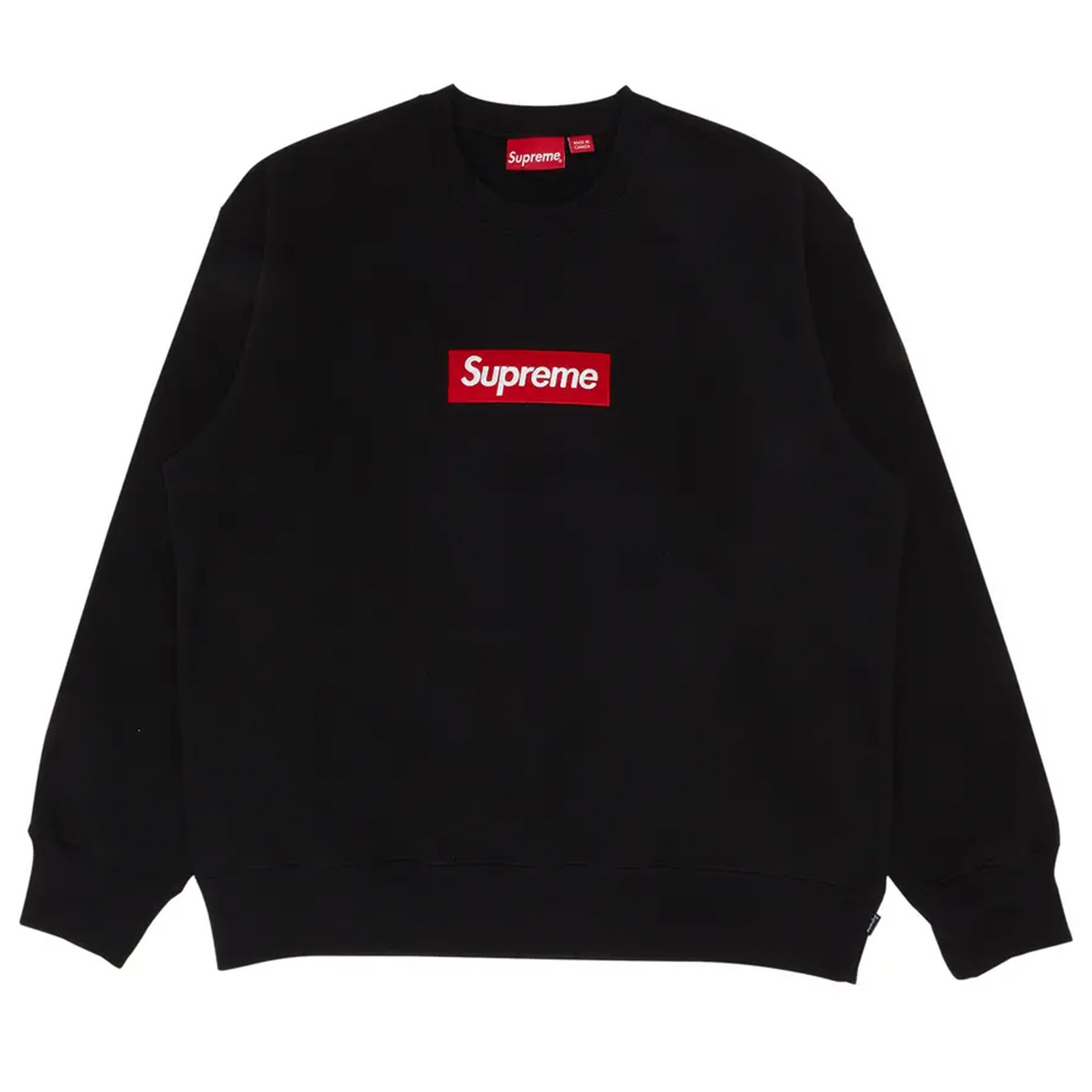 Supreme Box Logo Crewneck 'Black' - S (Used)