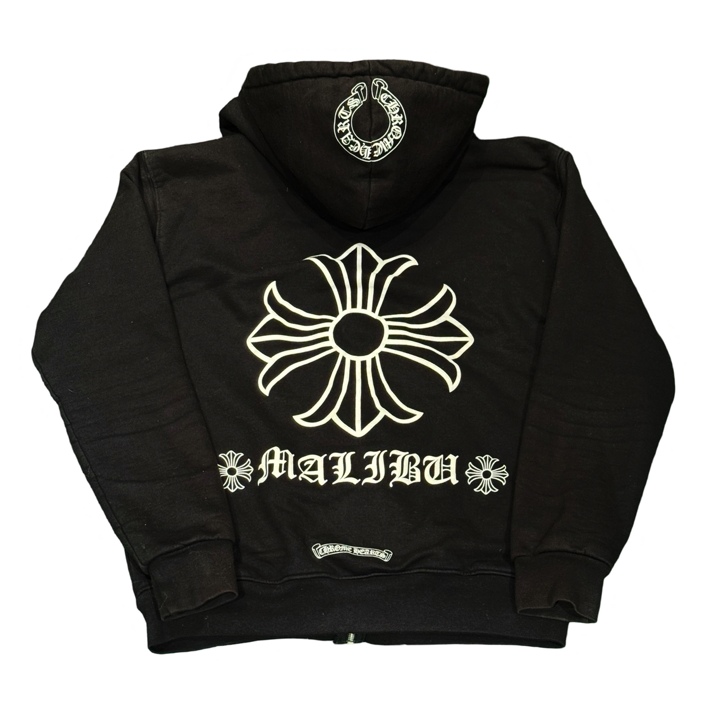 Chrome Hearts Malibu Exclusive Zip Up Thermal Hoodie [USED] - M (Used)