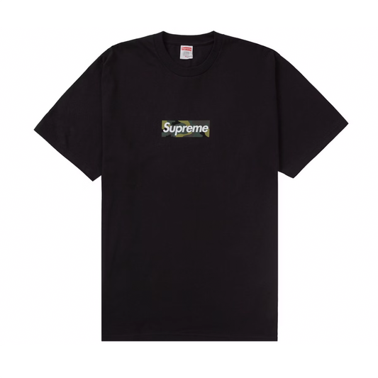 Supreme Camo Box Logo Tee (FW23) Black [USED] - M (Used)