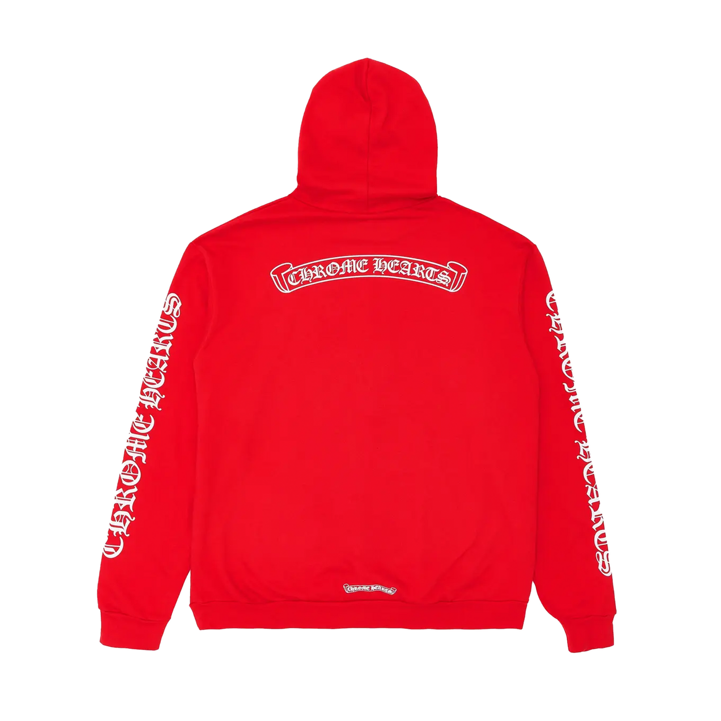 Chrome Hearts Red Hoodie Red/White