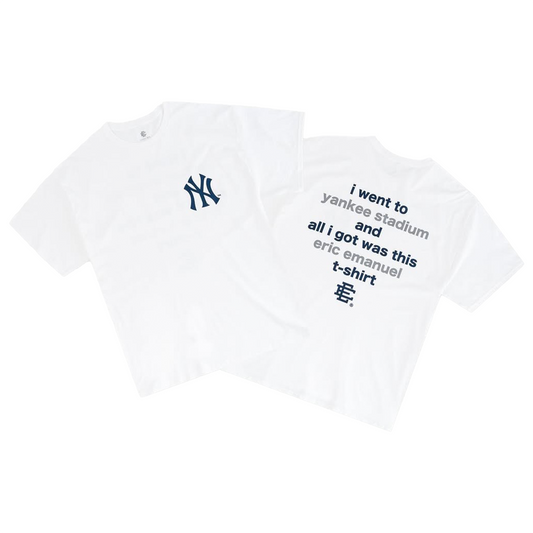 Eric Emanuel EE New York Yankee Stadium Tee White