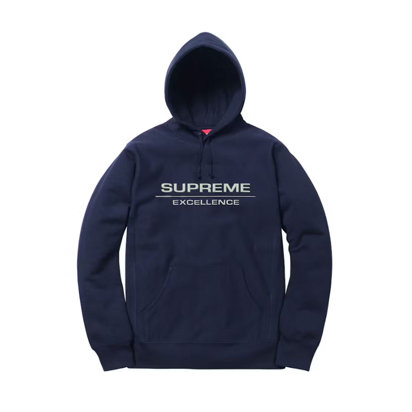 Supreme Reflective Excellence Hooded Sweatshirt Navy [USED] - L (Used)