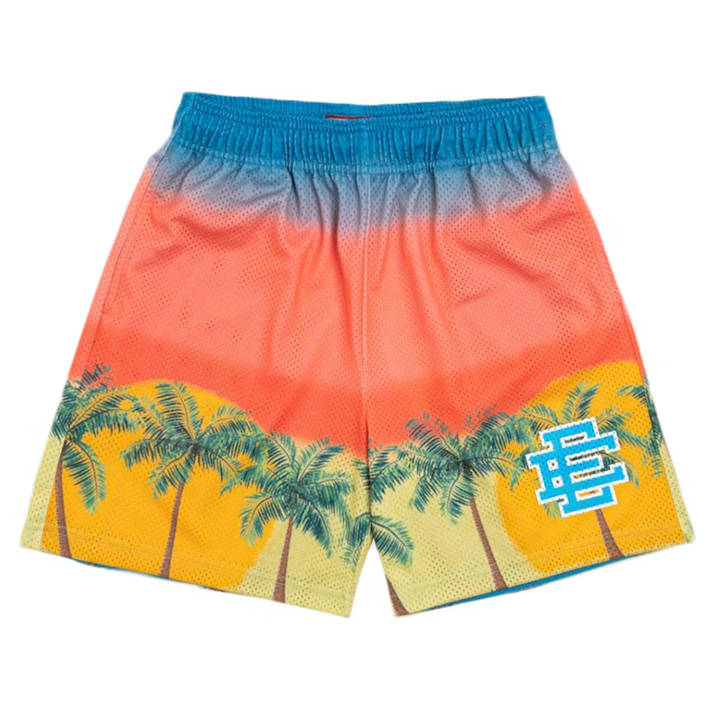 Eric Emanuel EE Basic Short Blue/Pink/Palm [USED] - XXL (Used)