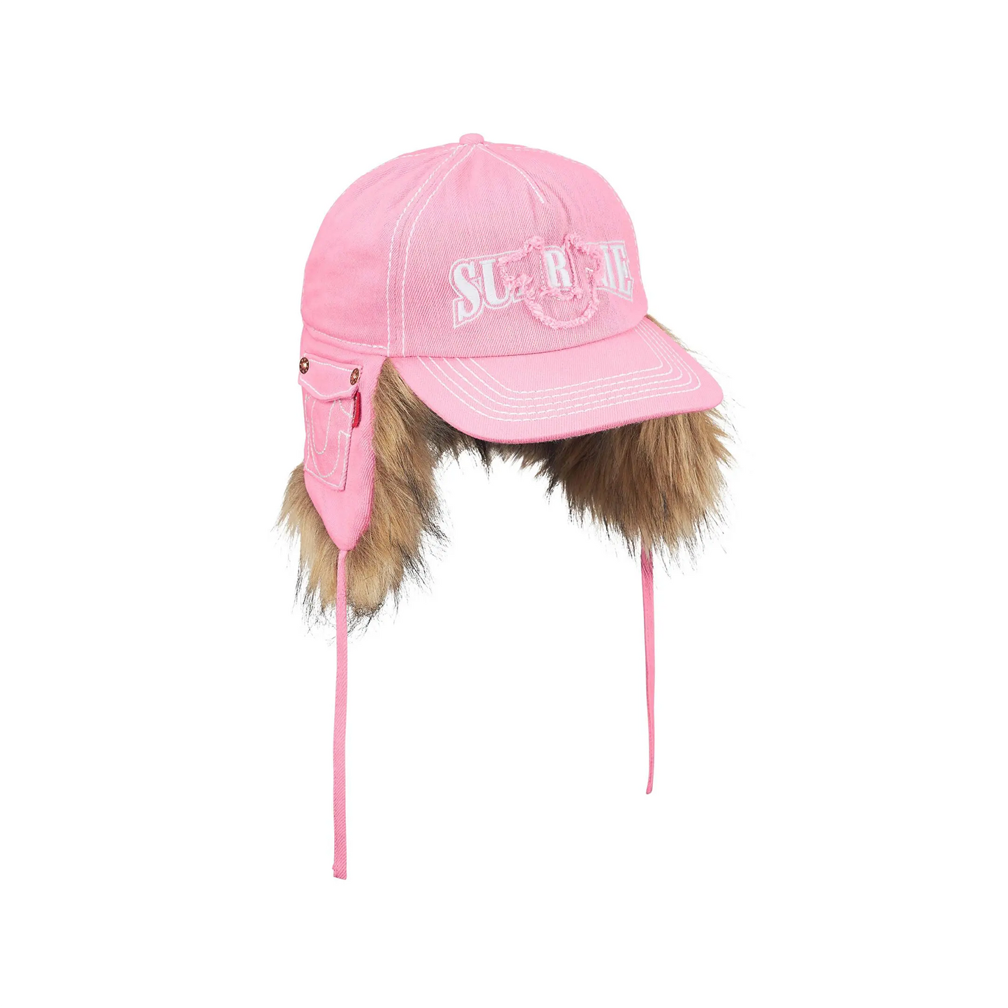 Supreme True Religion Earflap 5-Panel Pink