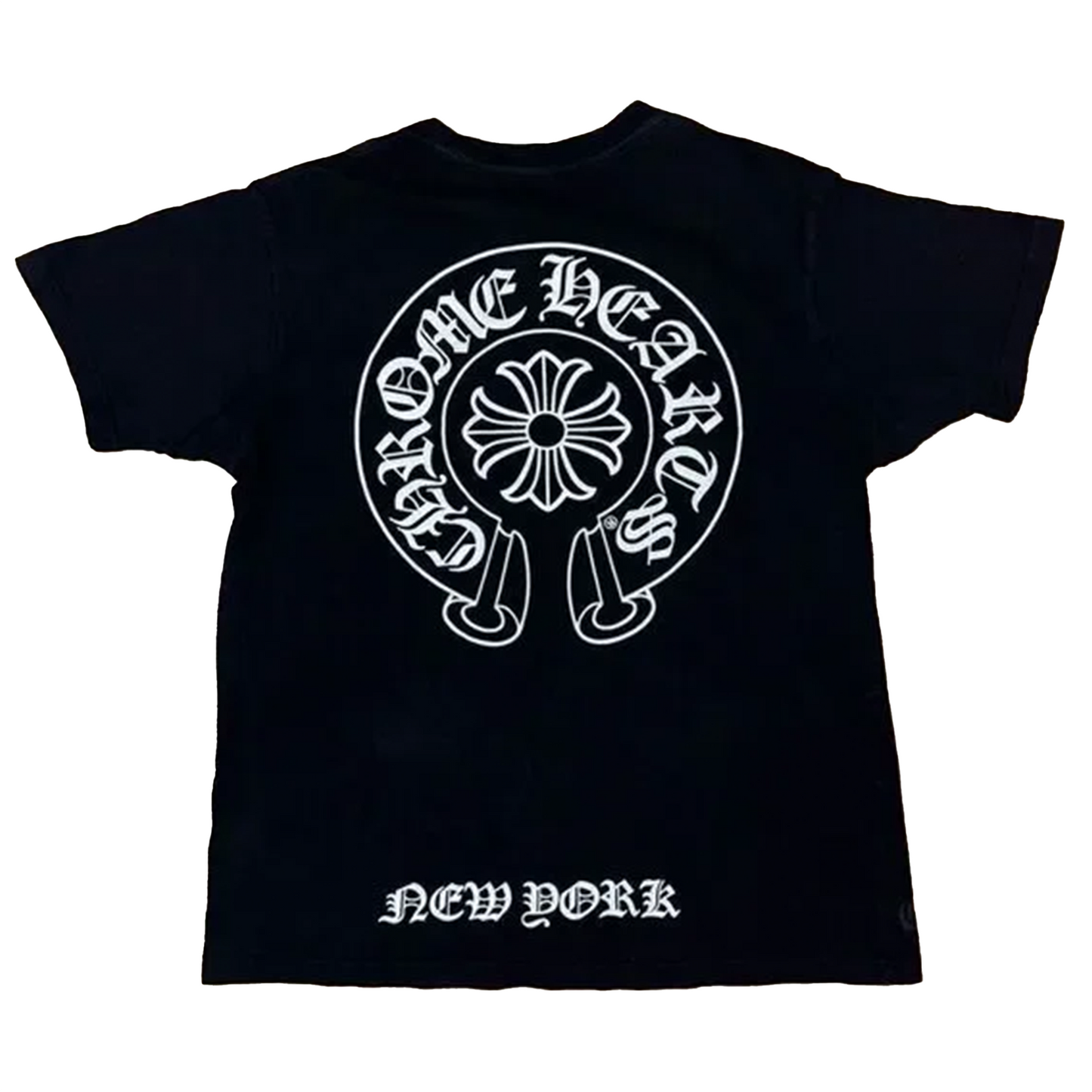 Chrome Hearts New York Horseshoe Pocket Tee Black