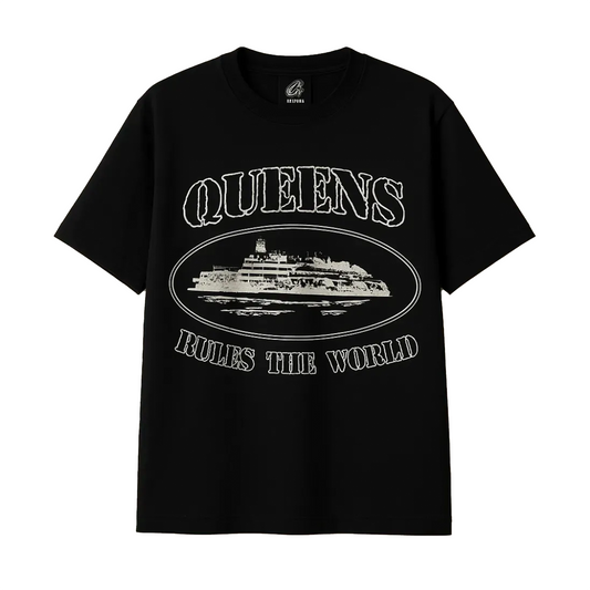 Corteiz Queens Rules The World Black