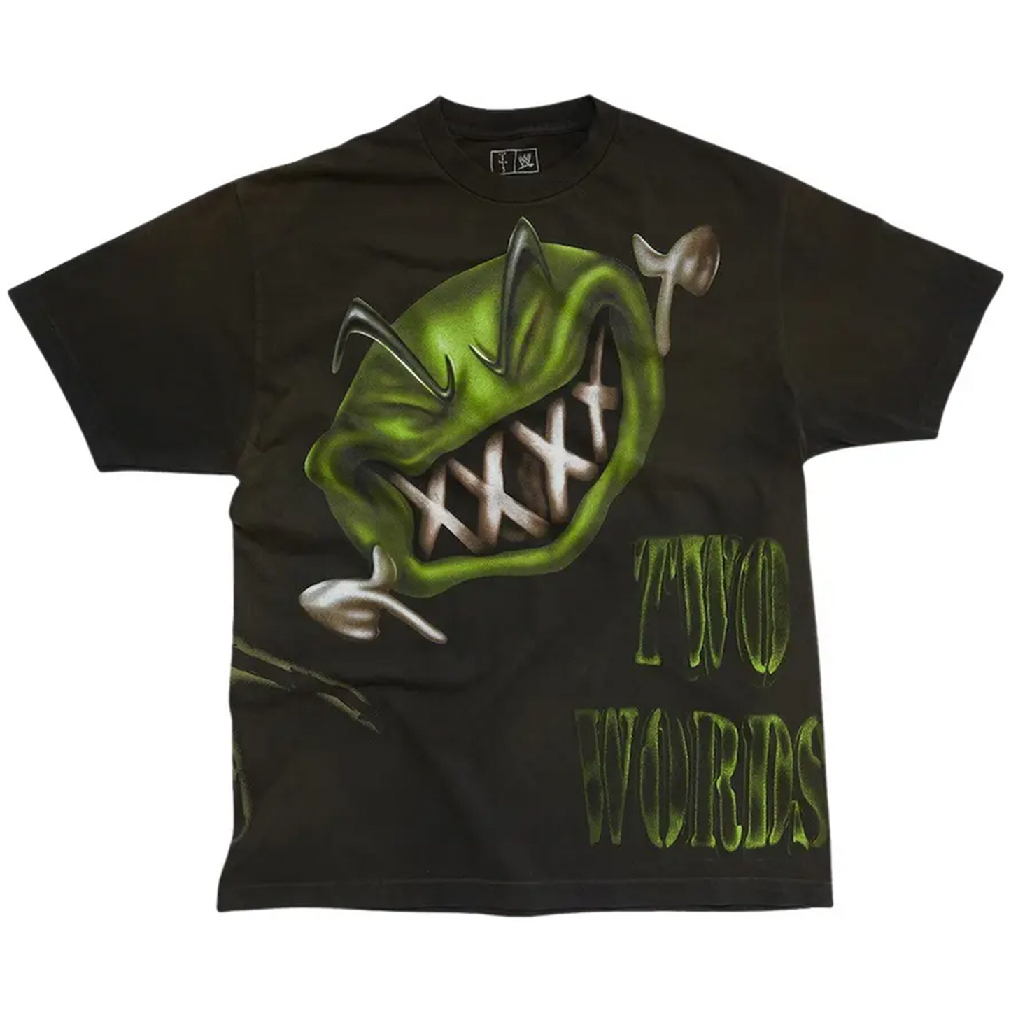 Travis Scott x WWE Two Words DX Tee Black