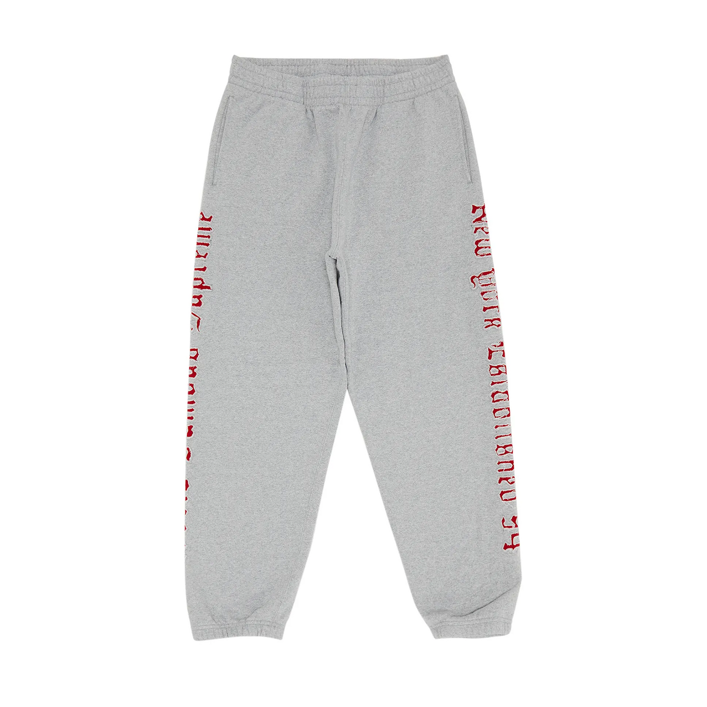 Supreme Contrast Cutout Sweatpant 'Heather Grey' [USED] - M (Used)