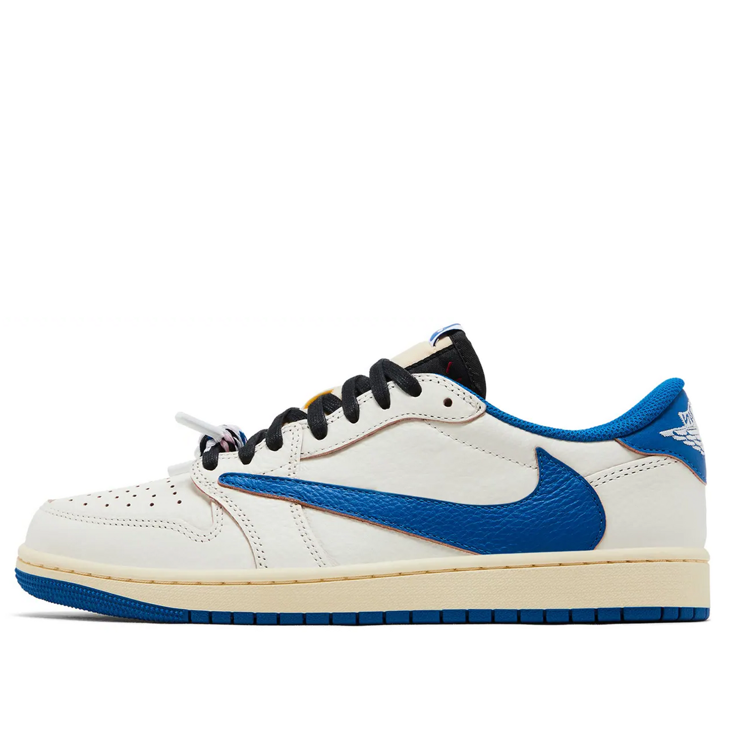 DM7866 104 Jordan 1 Retro Low OG SP Fragment x Travis Scott Sail Military Blue