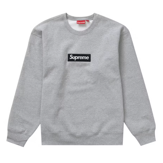 Supreme Box Logo Crewneck (FW22) Heather Grey [USED] - XXL (Used)