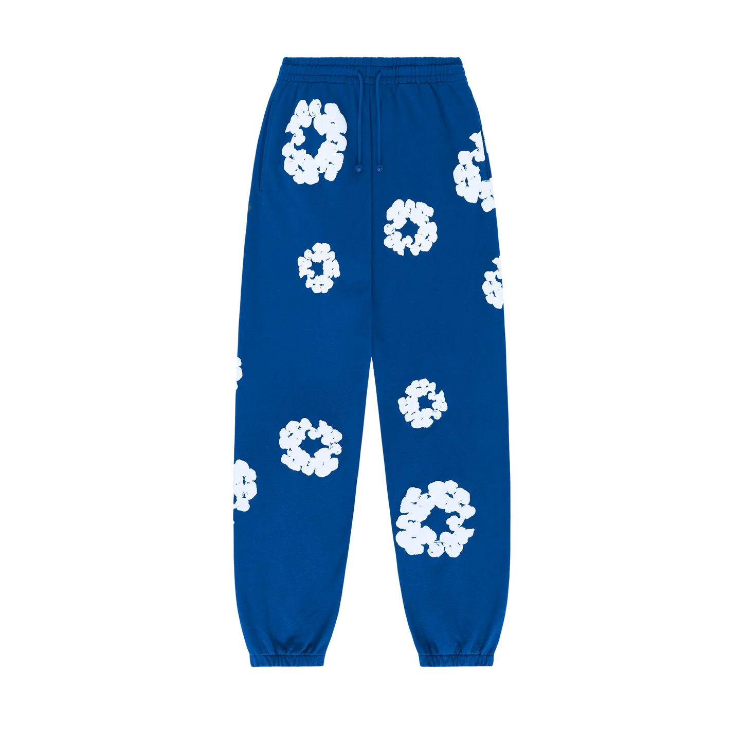 Denim Tears The Cotton Wreath Sweatpants Royal Blue [USED] - XL (Used)