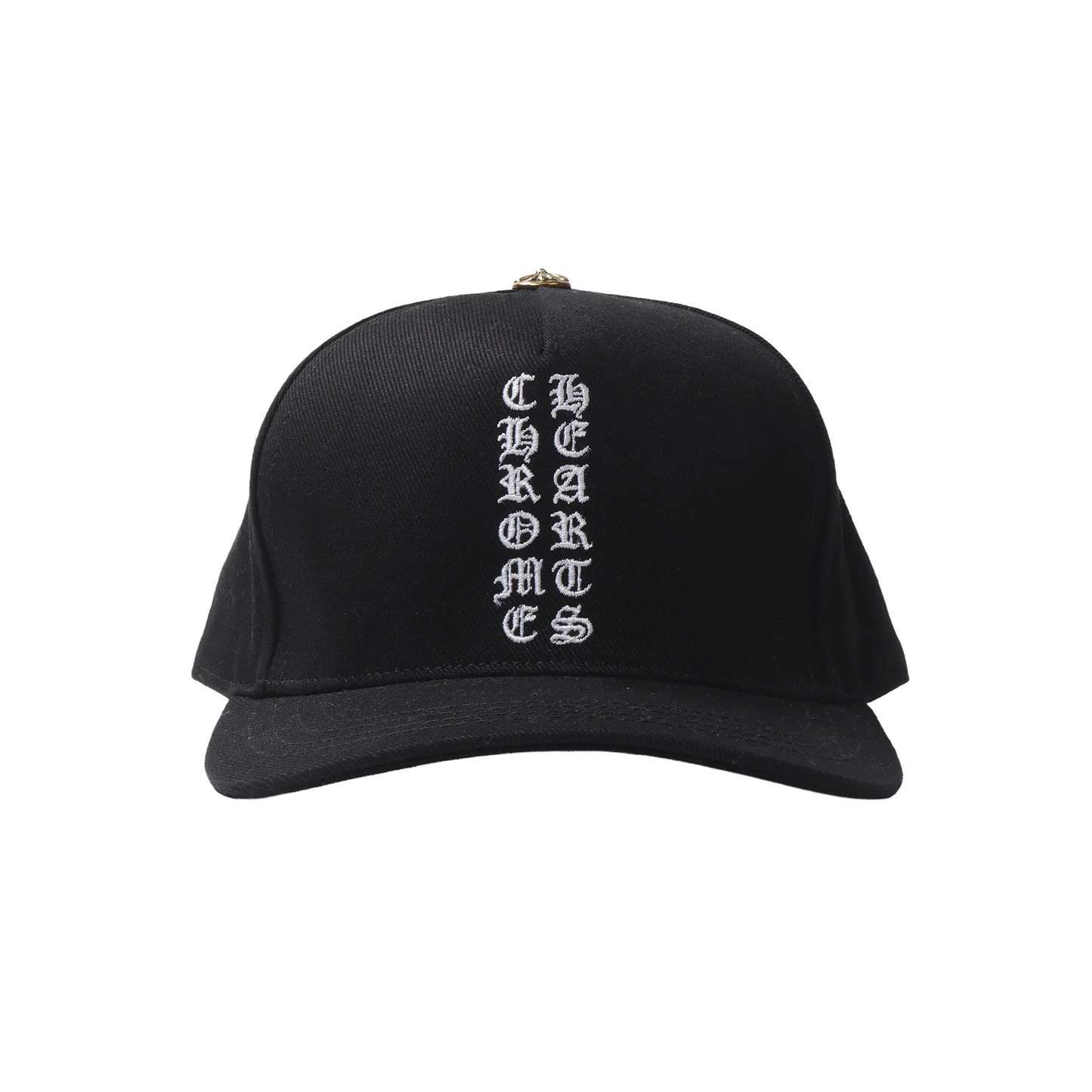 Chrome Hearts Vertical Logo Hat Black