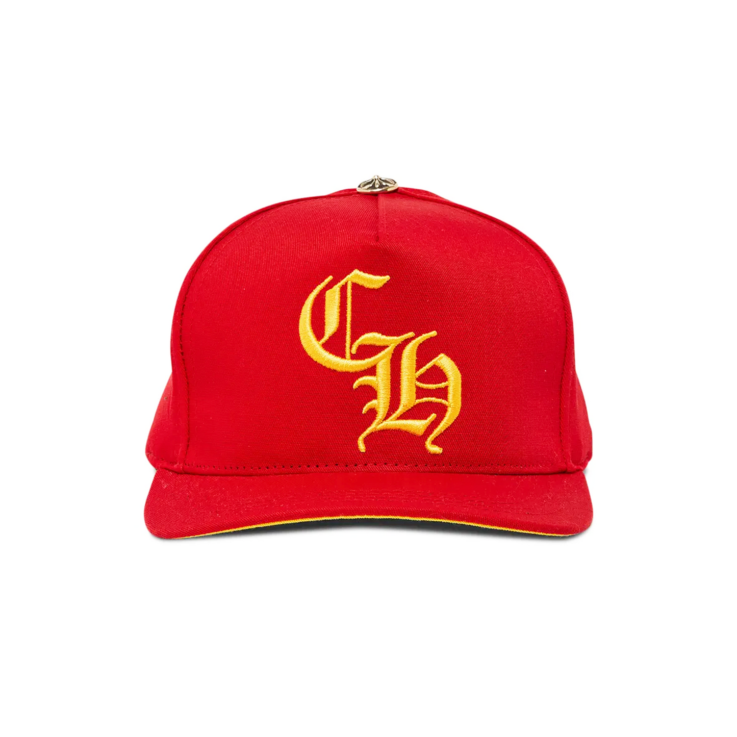 Chrome Hearts Baseball Hat 'Red/Yellow' [USED]