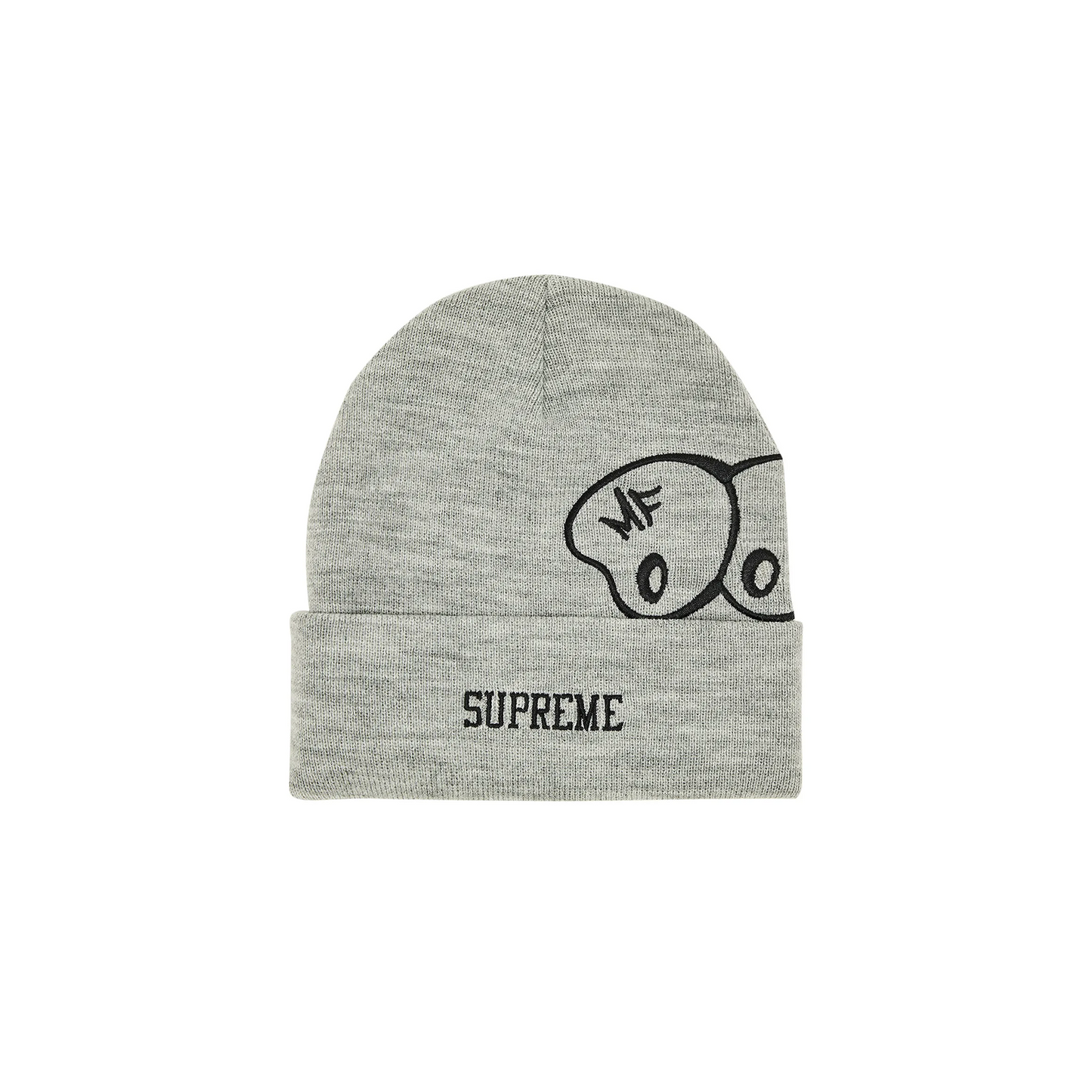 Supreme MF DOOM Beanie 'Heather Grey'
