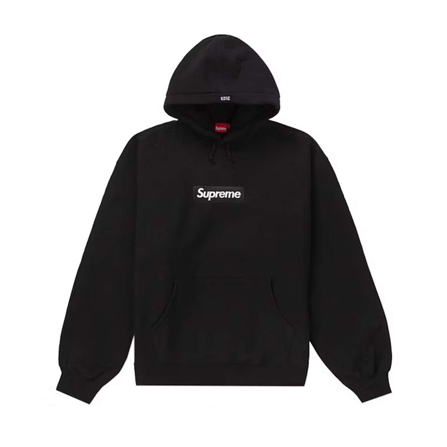Supreme Box Logo Hooded Sweatshirt FW23 Black [USED] - XL (Used)