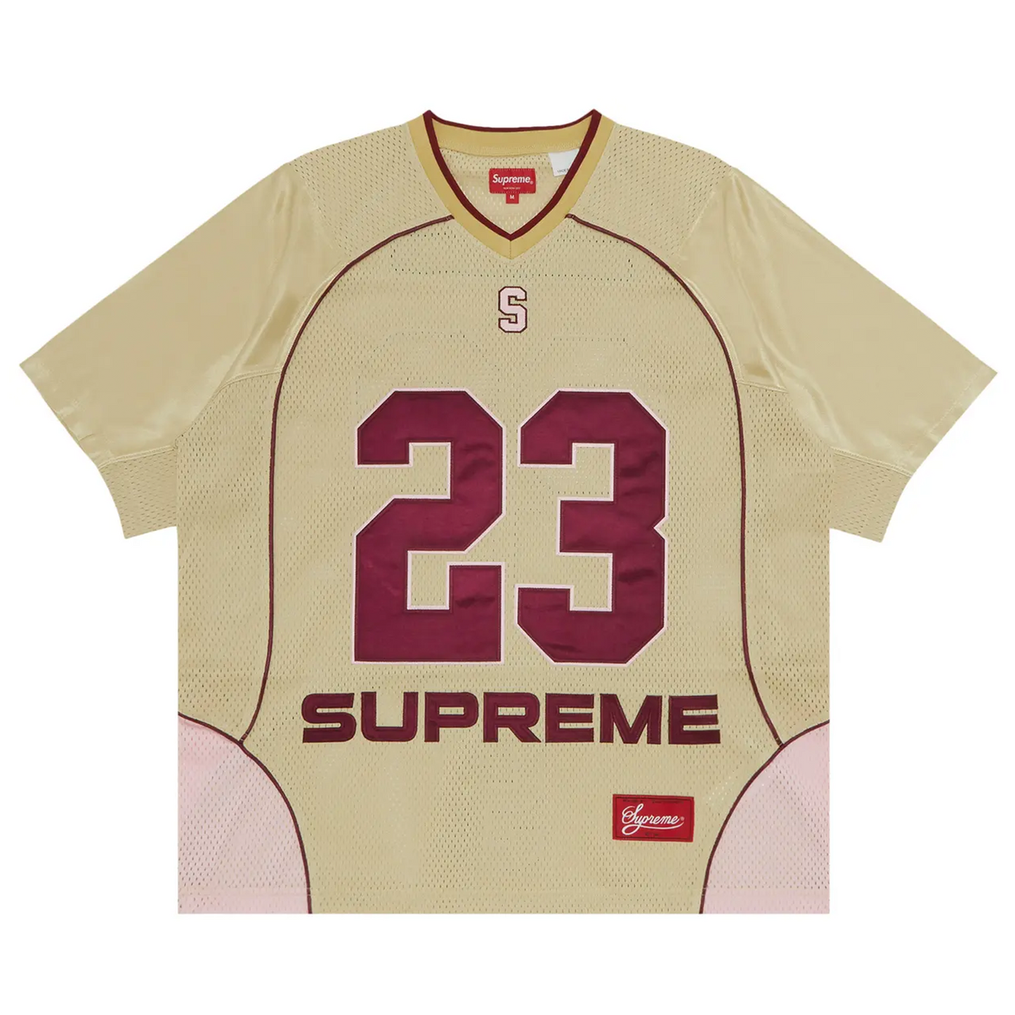 Supreme Perfect Season Football Jersey Gold [USED] - XL (Used)