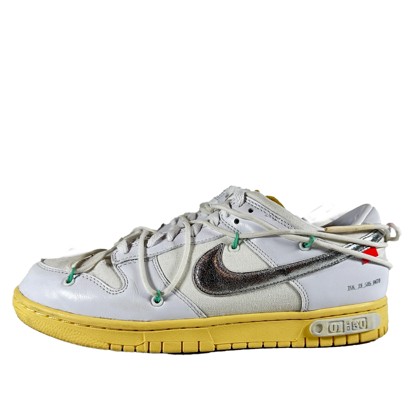 DM1602 127 Nike Dunk Low Off-White Lot 1 [USED] - 10.5 M (Used)