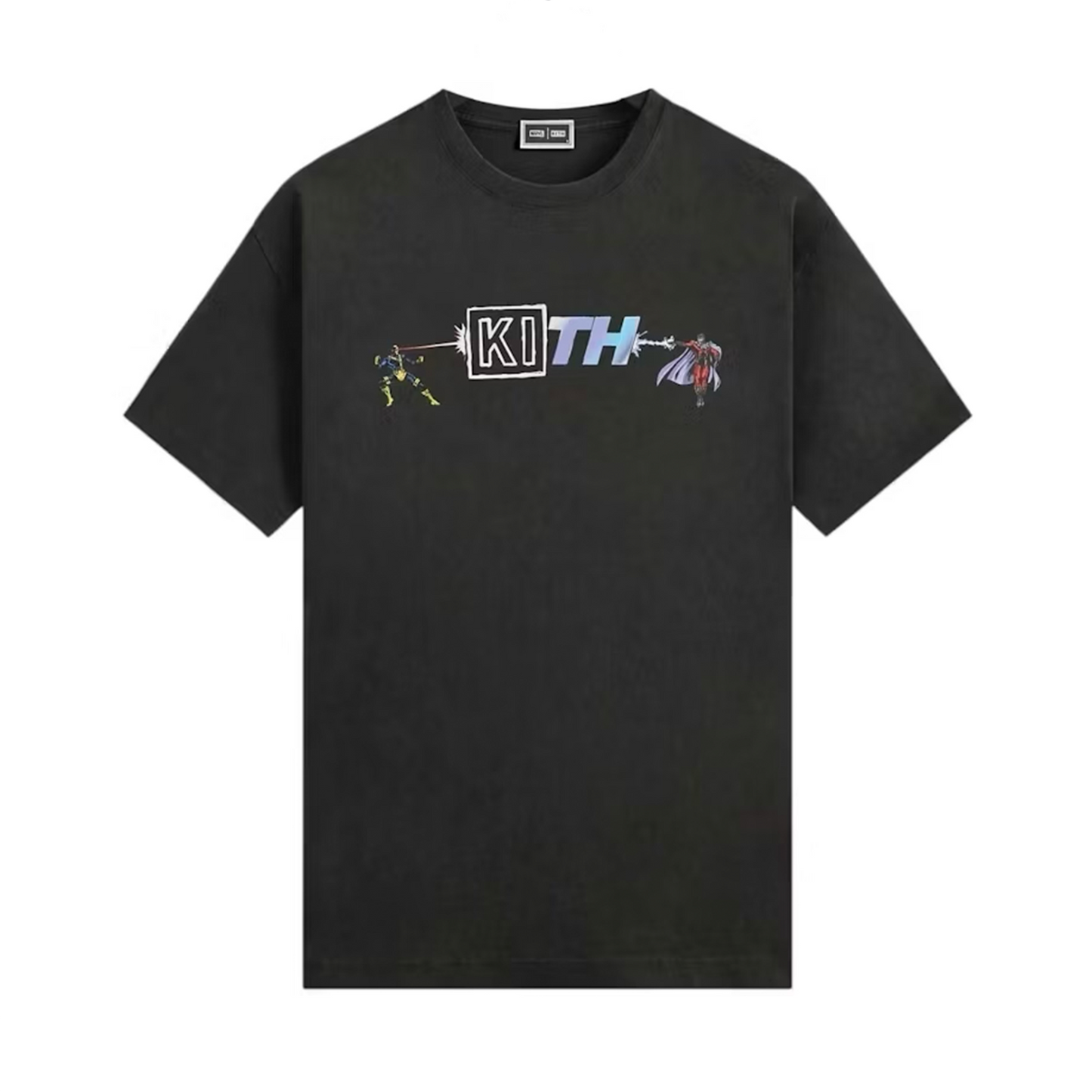 Kith x Marvel Cyclops vs. Magneto Vintage Tee Black