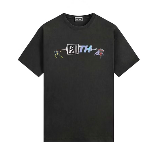 Kith x Marvel Cyclops vs. Magneto Vintage Tee Black