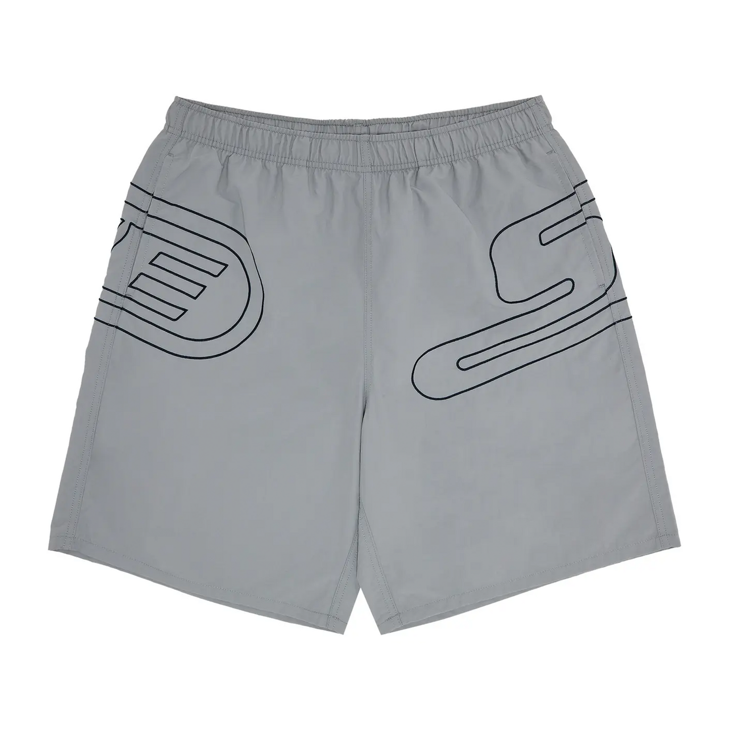 Supreme Big Logo Nylon Short Grey [USED] - L (Used)