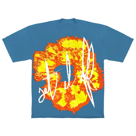 Denim Tears x Offset Set It Off #1 T-shirt Blue