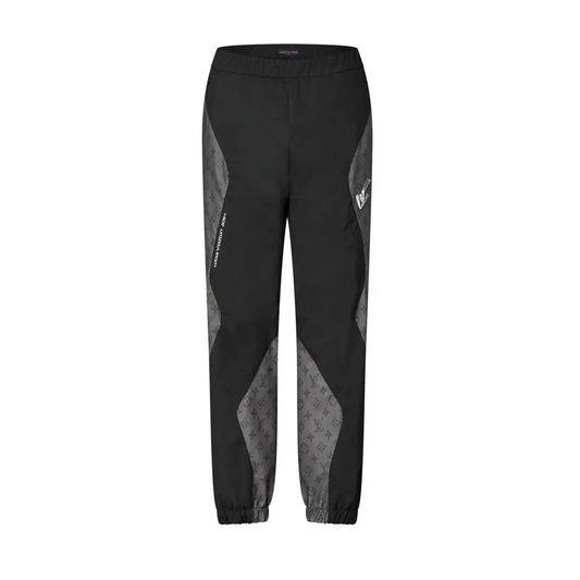 Louis Vuitton Black & Grey 2054 Monogram Heat Reflective Track Pants [USED] - 42 EU / 32 US (Used)