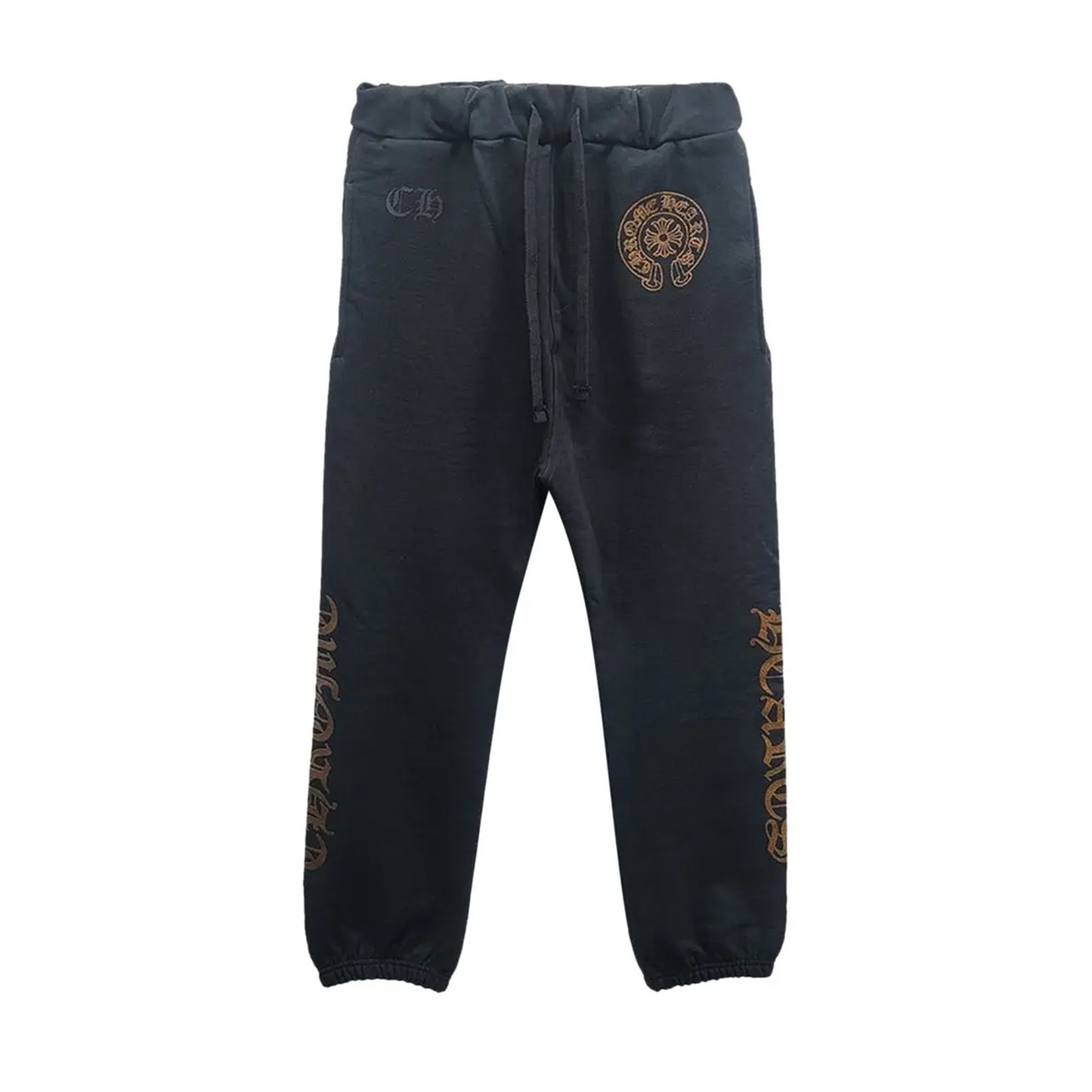 Chrome Hearts 1988 Glitter Sweatpant 'Black/Brown' [USED] - XL (Used)