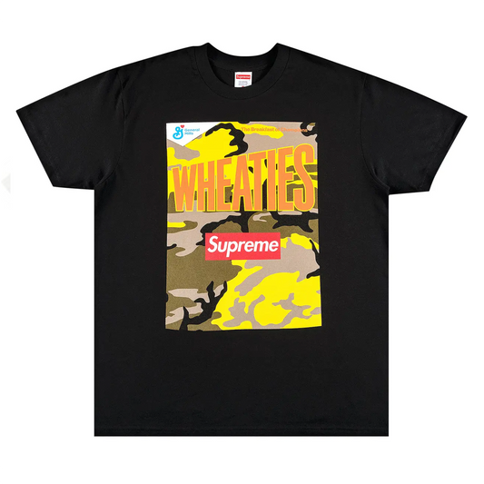 Supreme Wheaties Tee Black
