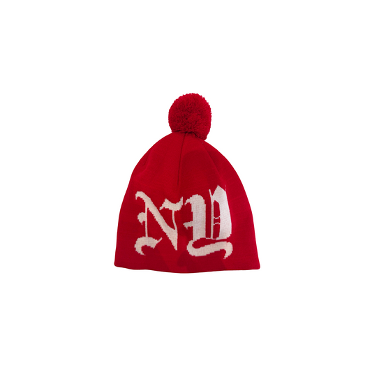 Supreme New York Times Pom Beanie Red [USED]