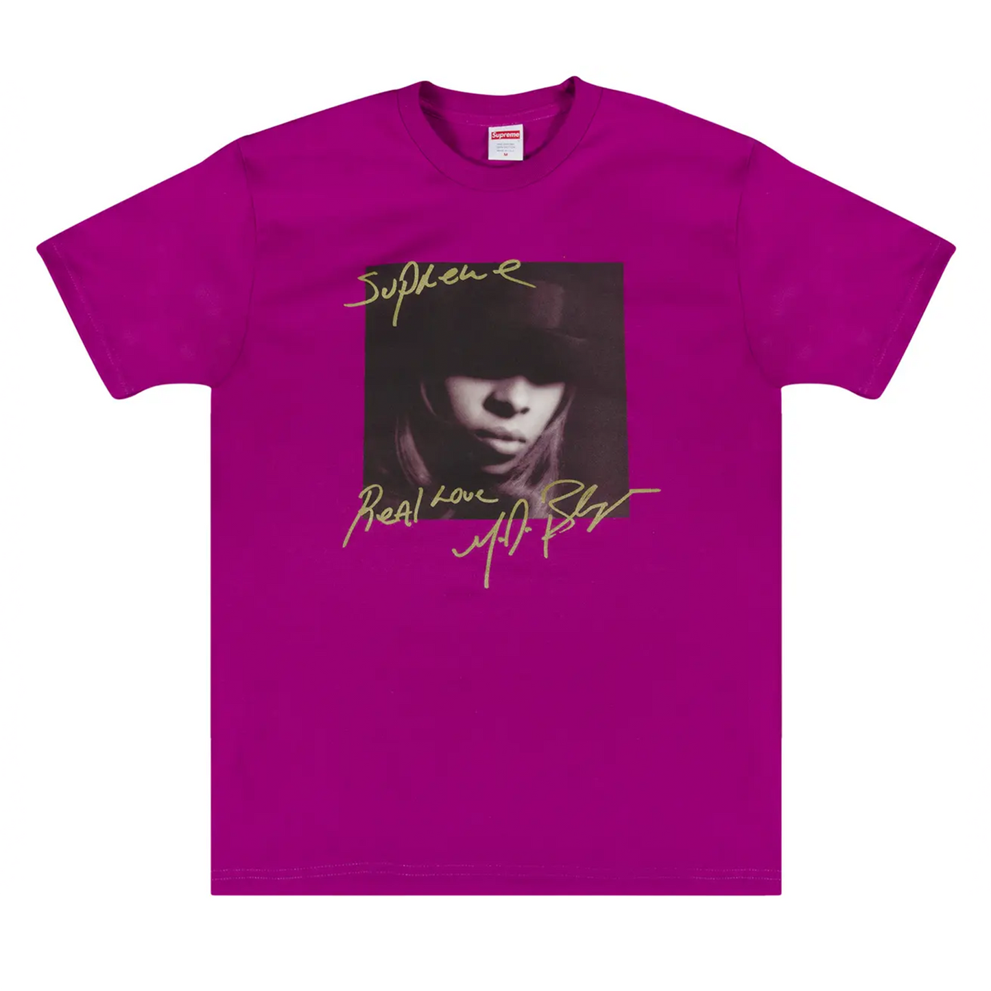 Supreme Mary J. Blige Tee Magenta [USED] - L (Used)