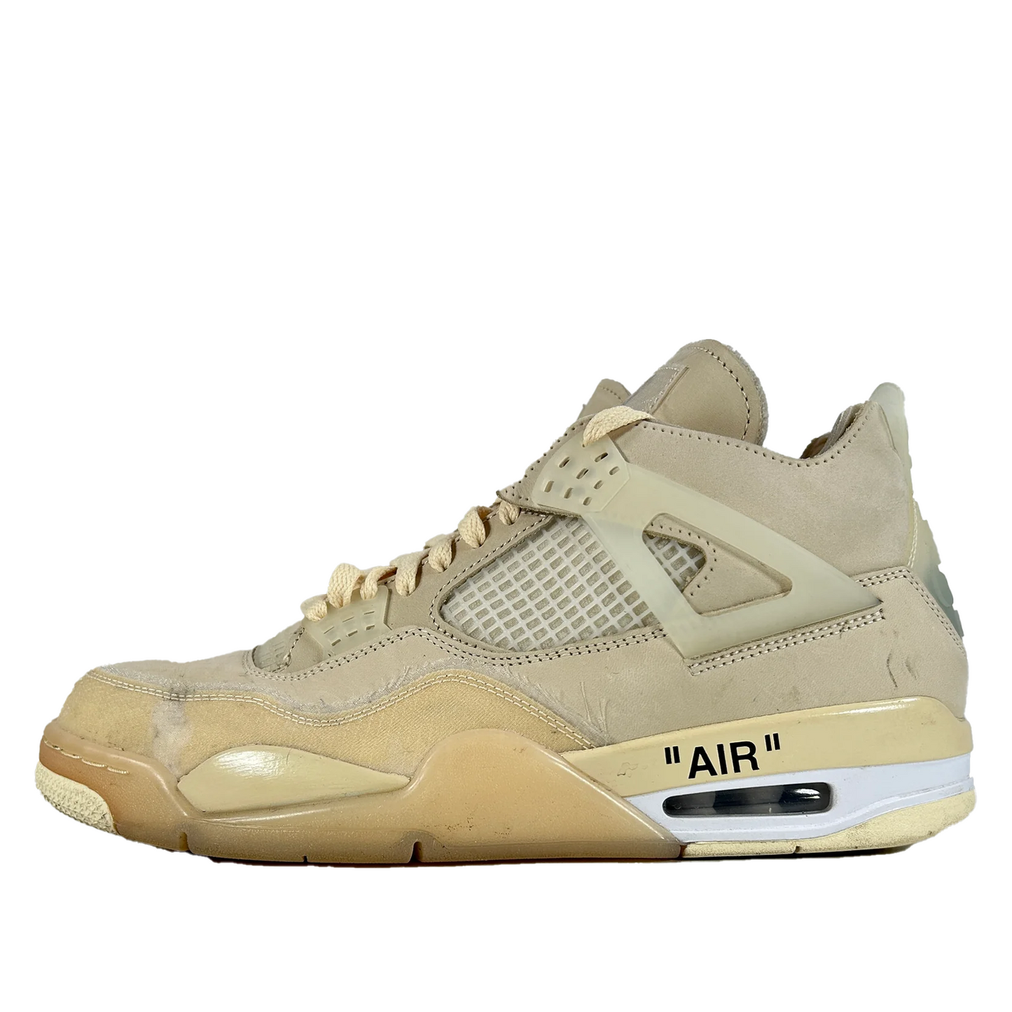 CV9388 100 Jordan 4 Vela blanquecina