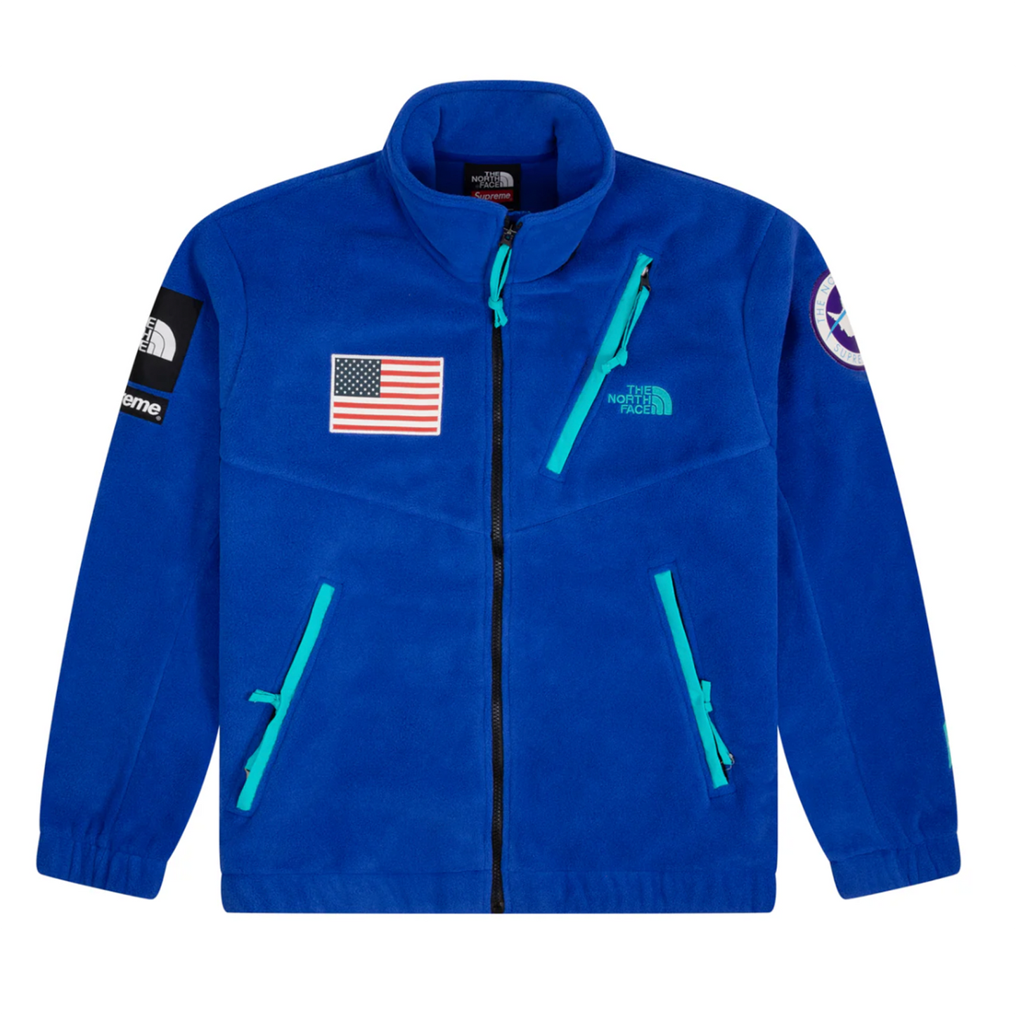 Supreme The North Face Trans Antarctica Expedition Fleece Jacket Blue