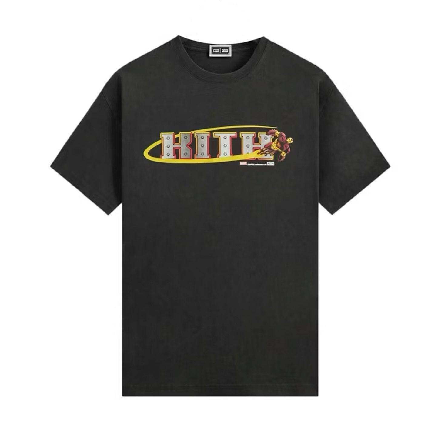 Kith x Marvel Iron Man Vintage Tee Black