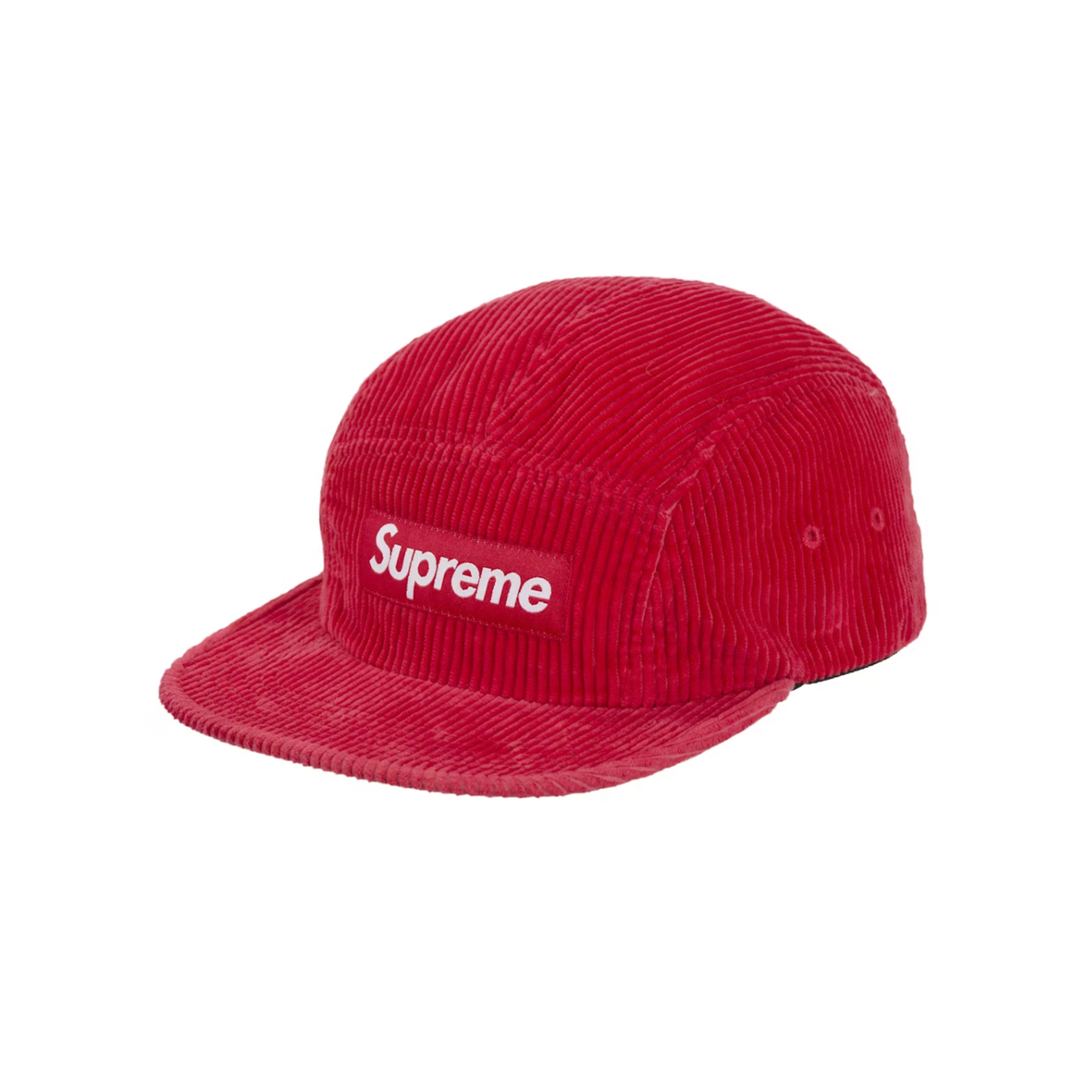 Supreme Corduroy Camp Cap (FW24) Red [USED]