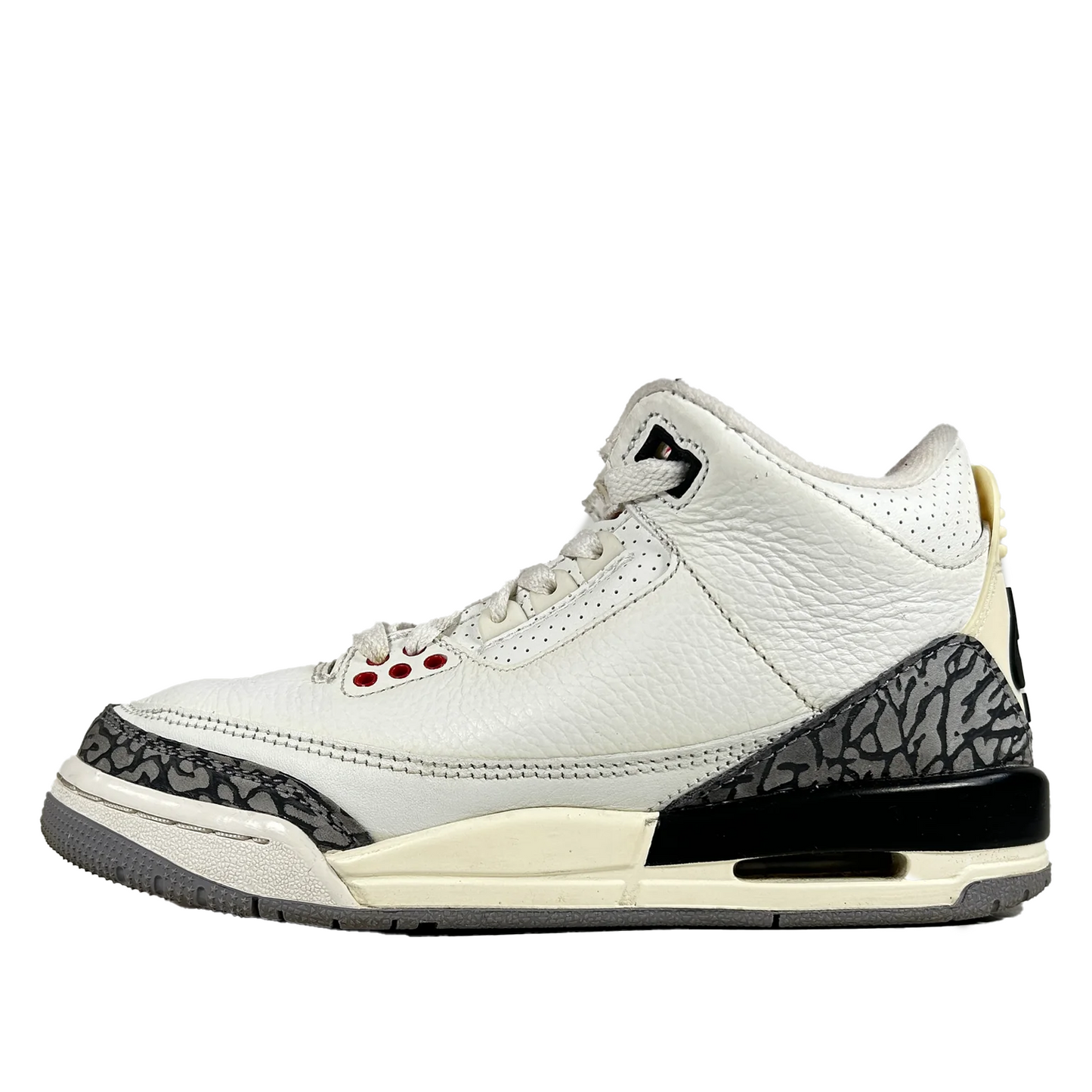 DM0967 100 Jordan 3 Retro White Cement Reimagined (GS) [USED] - 4 Y (Used) (No Box)