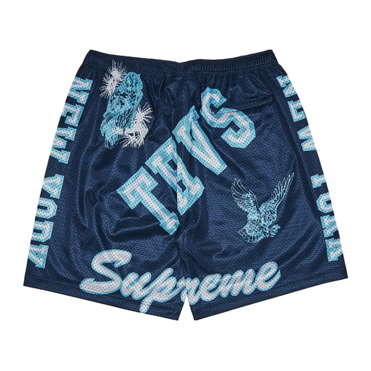 Supreme Varsity Mesh Short 'Navy'