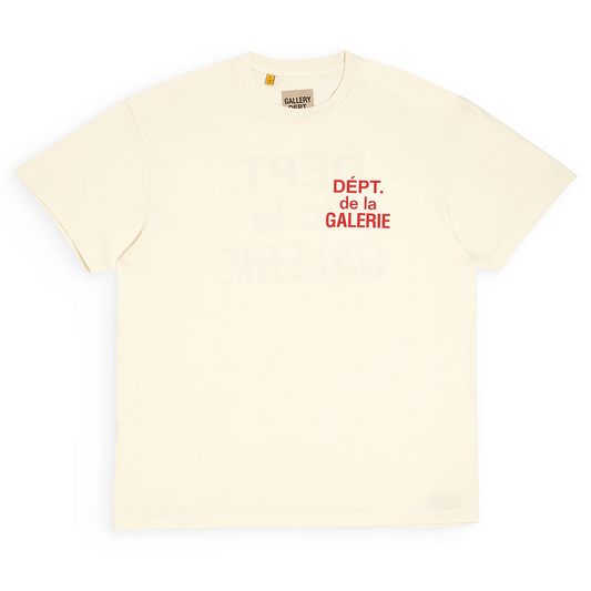 Gallery Dept. French Tee Cream [USED] - L (Used)