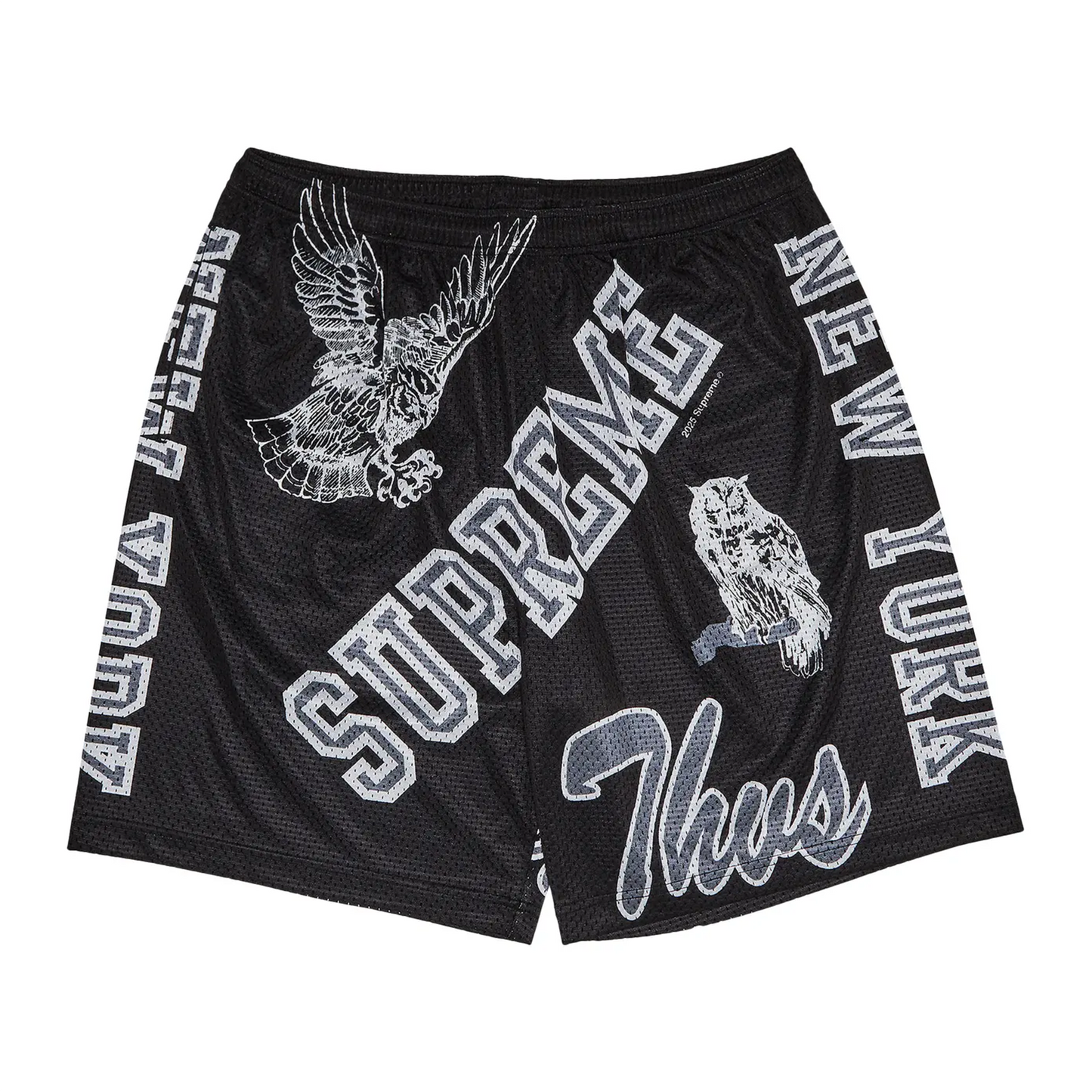 Supreme Varsity Mesh Short 'Black' [USED] - M (Used)