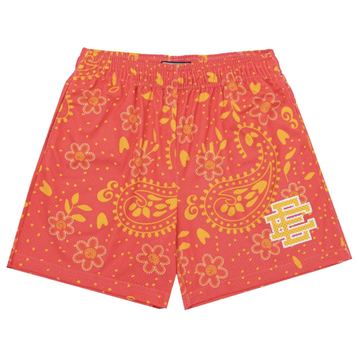 Eric Emanuel EE Basic Short Pink (Orange) Paisley