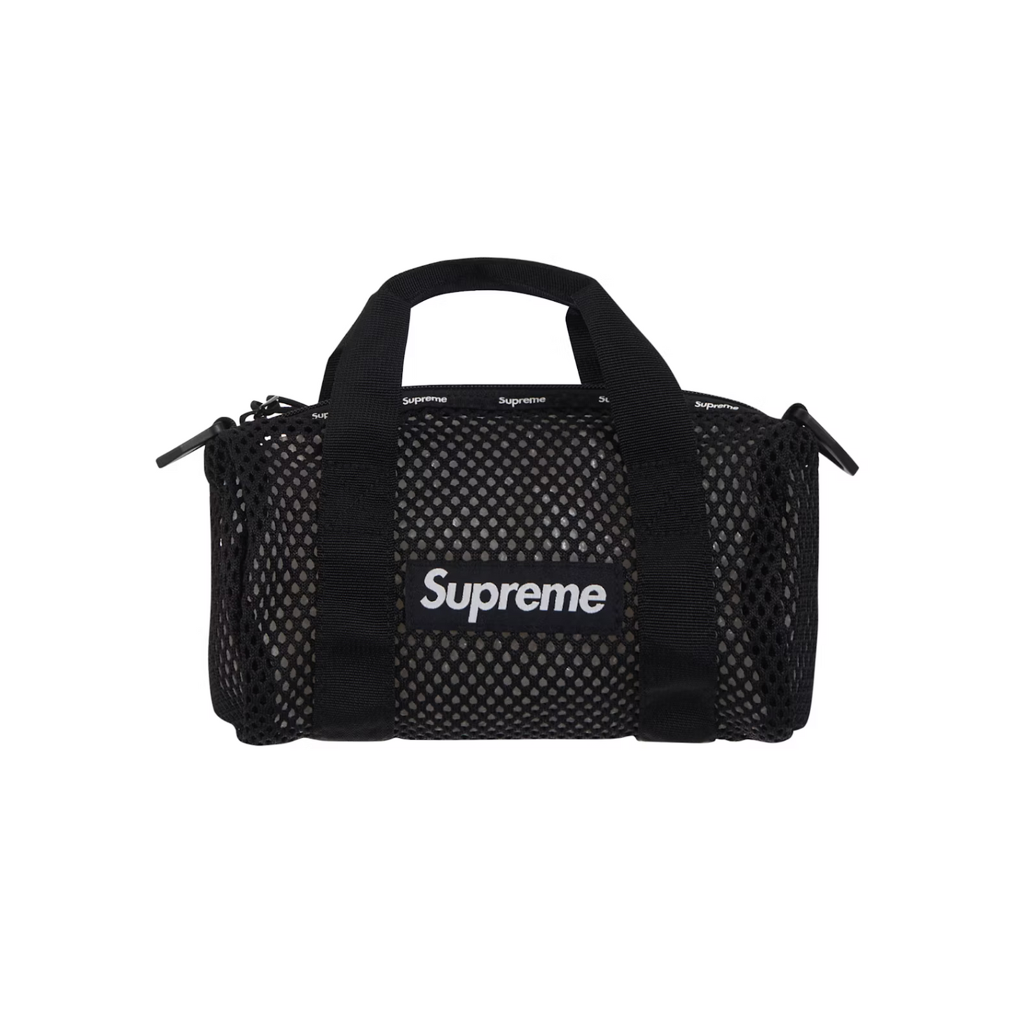 Supreme Mesh Mini Duffle Bag Black (SS23)