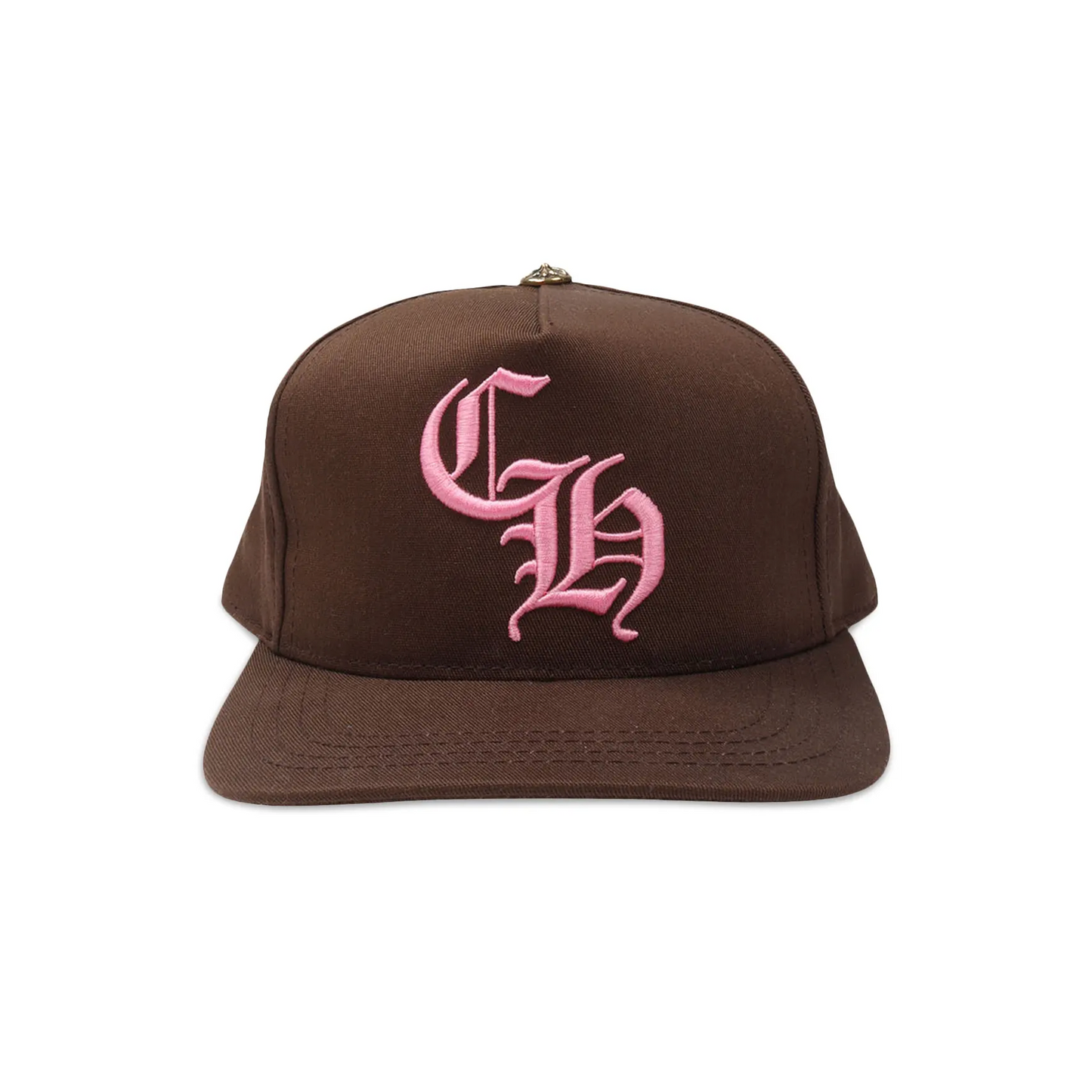 Chrome Hearts CH Baseball Hat Brown/Pink