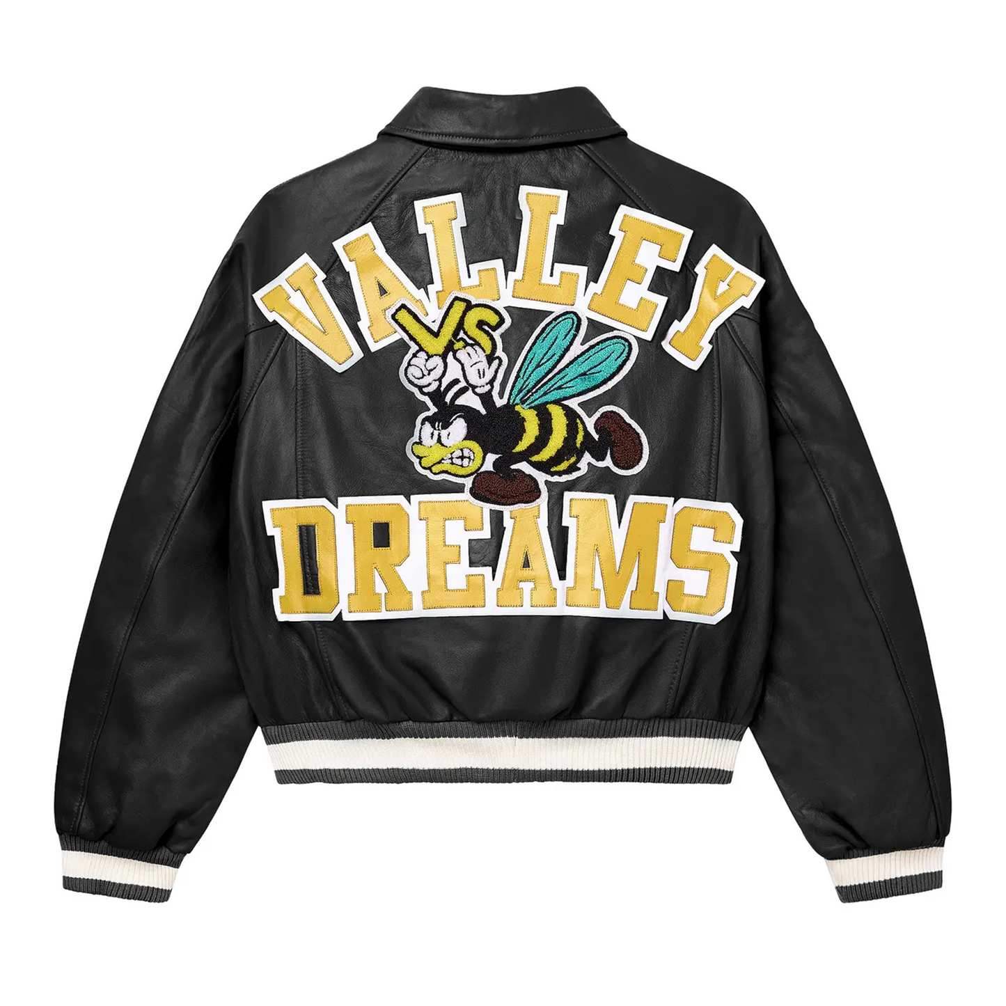 Vale Forever Mascot Bomber Jacket Black
