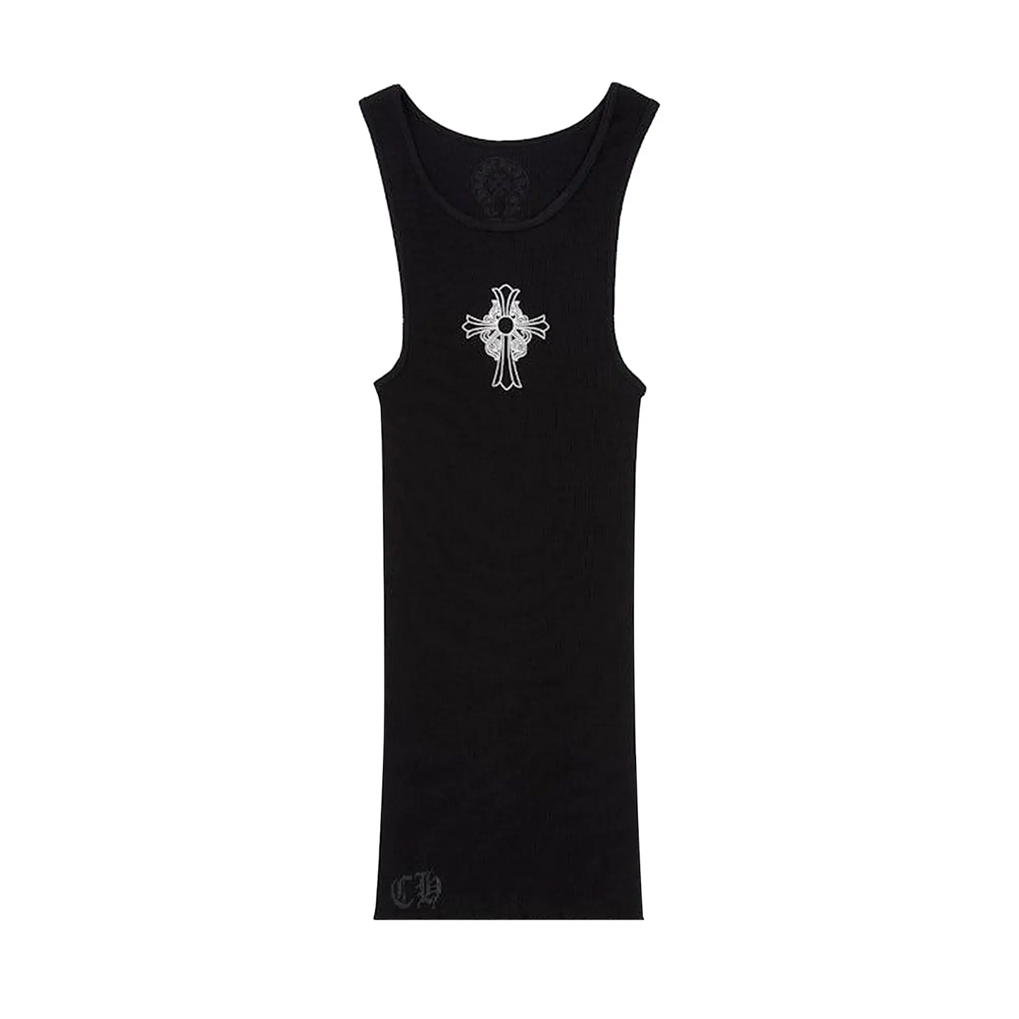 Chrome Hearts Hairy Cross Rib Tank Black