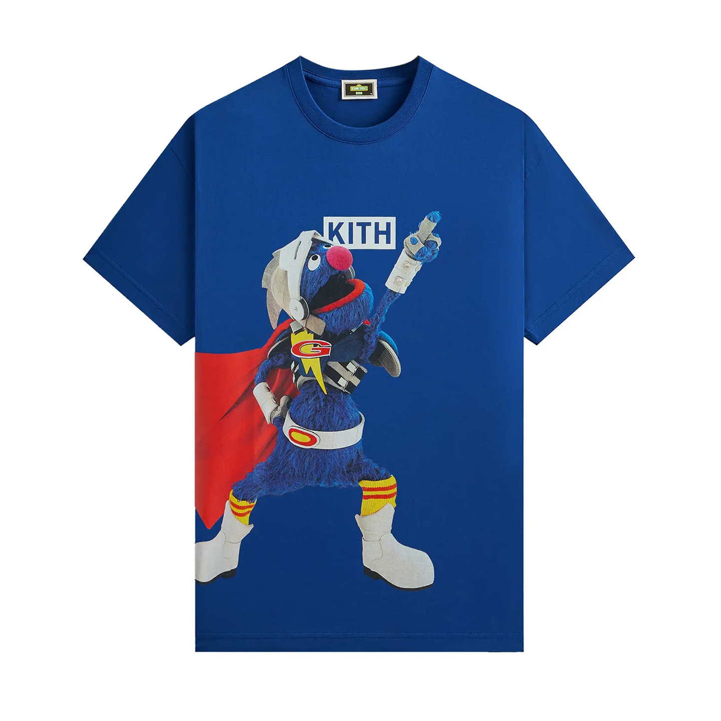 Kith x Sesame Street Super Grover Tee Current [USED] - XL (Used)